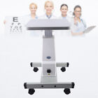 Electric Work Table Optometry Lift Stand Table Mobile Ophthalmic Work Equipment