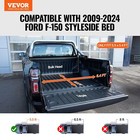 Roll Up Truck Bed Tonneau Cover Compatible W  2009-2024 Ford F-150 Styleside Bed