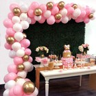 117pcs Latex Balloon Arch Kit Garland Wedding Baby Shower Birthday Party Decor