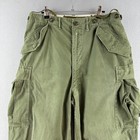 Vintage 50s Military Pants Mens 32x32 Korean War Cargo M-51 Field Baggy Fit