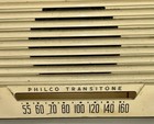 Vintage Philco Transistor Tube Table Radio Model 81 Powers On Parts Or Restore