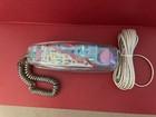 Vintage 1980 s Unisonic Clear See-through Push Button Retro Telephone  6900