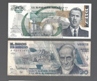 Mexico    31 Jul 1992 El Banco De Mexico     10 20 50 100 Nuevos Pesos    lot  1491