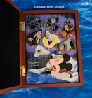 Disney Dcl Maleficent Mickey s Nightmare Le 300 7 Pin Boxed Set - Artist Signed