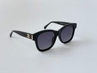 Chanel Ch5482h Pearl Polarized Sunglasses Black Gold Cc Logo 54-17-140