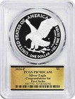 2026-p  1 American Silver Eagle Congratulations Set Pr70dcam Fs Pcgs Anniv Label