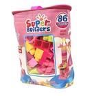 86pcs Building Blocks Set  Educational Toys For Girls  Toddlers  Pink Gift