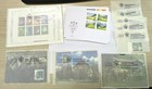 Liechtenstein 2005 2006 Stamp Collection Lot Mnh Mint Never Hinged Fdc Postcards