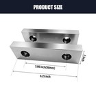 Bzbmgmo 6  X 2  Tool Steel Hardened Vise Jaws For 6  Kurt Vises  hrc 58-60 