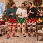 Personalized Funny Christmas Pajama Pants Custom Men s Holiday Sleepwear Gag Gif