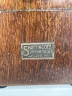Vintage Shattingers St  Louis  Mo Metronome Wooden Working