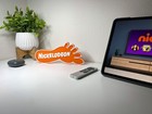 Nickelodeon Foot Logo Sign Retro 90s Kids Room Shelf Decor