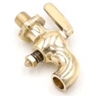 1 8  Bsp Male Brass Bronze Antique Vintage Handle Faucet Water Tap Petcock