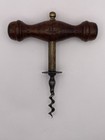Antique Uncommon Henshall Button Corkscrew With Decorative Shaft