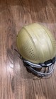 Vicis Zero2 Football Helmet With Facemask Gold Gray Black Plastic Head