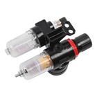 1 4  Air Compressor Oil Water Separator Regulator Moisture Trap In Line Filter