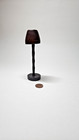Brown Wooden Dollhouse Floor Table Lamp   1 8 Scale Miniature Furniture