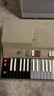 Combo Vintage Electronic Organ With Case