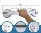 Shower Handle 2 Pack 16  Grab Bars Suction Grip Handicap Elderly Bathroom Safety