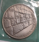 1967 Israel  935 Silver 10 Lirot   Victory In 6 Day War Unc In Ogp