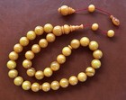 Amber Bakelite Islamic Prayer Beads Tasbih Tesbih Misbaha           
