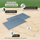 Yard Tuff Atv utv 5  X 3  Zinc Plated Field Surface Leveling Drag Mat  2 Pack 
