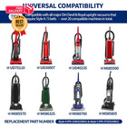 Dirt Devil  royal  Style 5 Upright Vacuum Cleaner Replacement Belts     2-pack   