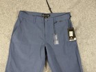 Travis Mathew Beck Chino Golf Shorts Mens 32 Blue Stretch Wrinkle Resistant Nwt