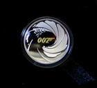 2020 James Bond 007 1oz  999  Silver Proof High Relief Coin  Limited Edition