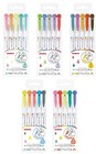 Zebra Mildliner - Rotulador De Pincel  Juego De 25 Colores Pastel Con Estuche 