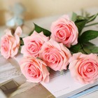 10 20 Head Artifical Rose Flowers Real Latex Touch Wedding Party Home Bouquet