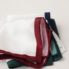 Men s Twill Silk Pocket Square Hanky Handkerchief Wedding Party Formal Suit