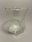 Joyjolt Lacey Double Walled Clear Old Fashioned Whiskey Glass