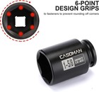 Casoman 6-point 1 2-inch Drive Deep Impact Socket- 1-5 8   sae   1-5 8 In  