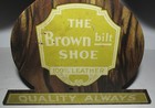 Brown Shoe Co Tin Store Window Or Counter Display By H D Beach Coshocton Oh