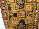 155 Vintage Ghodiyu Cradle Hammock Cloth With Embroidery