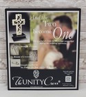 New Unity Ceremony Cross Light Ivory Wedding Centerpiece Christian Elegant 