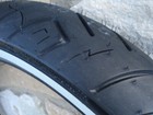 90 90-21 Shinko 777 Whitewall Front Tire For 21  Rims