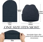4 Pack Winter Beanies Stretch Knit Beanie Hat Cap For Girls Boys  4 Color