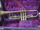 American Student Cornet With Case And Mouthpiece - Parts Or Repair