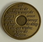 32 Year Alcoholics Anonymous Bronze Sobriety Recovery Chip Token Medallion Aa