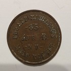 1863 Edward Miehling s Meat Market Civil War Token - New York -630-ax-2a
