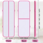 Inflatable Tumble Track Gym Mat 6ft-20ft   Air Tumbling cheerleading workout