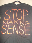 Stop Making Sense Logo Style Original Talking Heads Used  m  Band T-shirt In Vgt