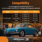 Electric Choke Carburetor 30 31 Pict-3 For Vw Single Port 1971-1974 113129029a