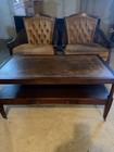 Antique Chairs And Table Set