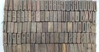 Vintage Letterpress Wood wooden Printing Type Block Typography 109 Pc 26mm  tp65