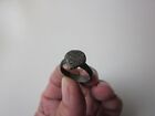 Very Rare Ancient Roman Bronze Ring With A Very Rare Heart Shape  I - Ii Ad 