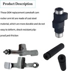 Engine Rocker Arm Shaft Camshaft Kit For Yamaha Warrior 350 Yfm350x 1990-2004
