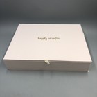 Kate Spade Happily Ever After Blush Bridal Keepsake Thank You Cards Box Envelope